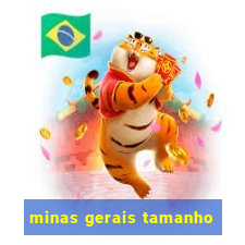 minas gerais tamanho