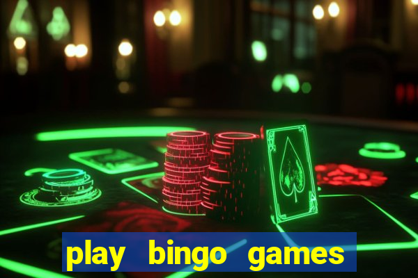 play bingo games for free