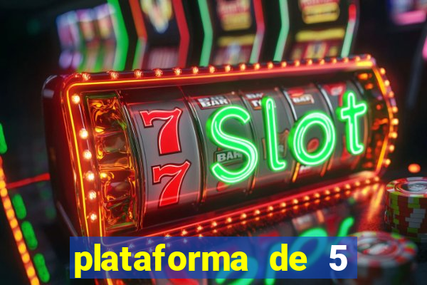 plataforma de 5 reais fortune tiger