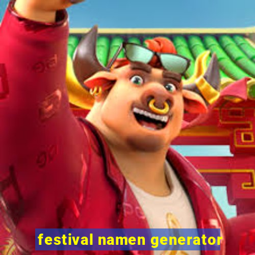 festival namen generator