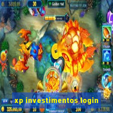 xp investimentos login