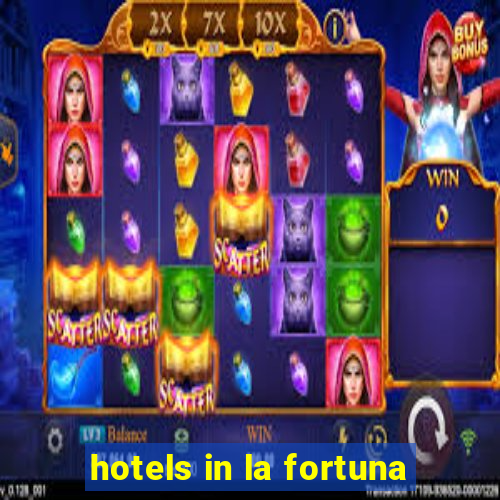 hotels in la fortuna