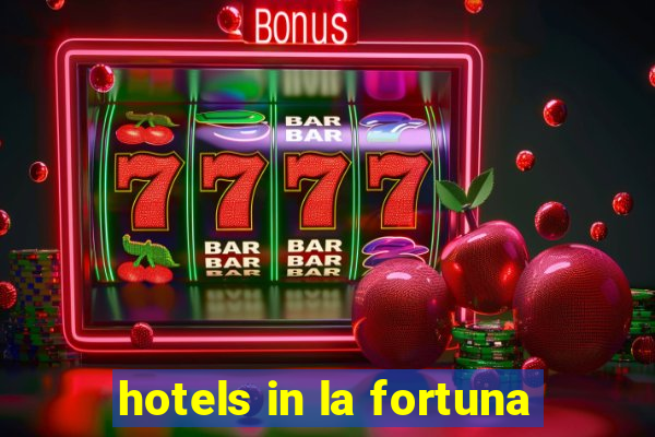 hotels in la fortuna