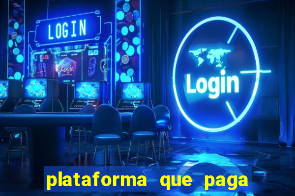 plataforma que paga no cadastro slots