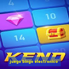 juego bingo electronico