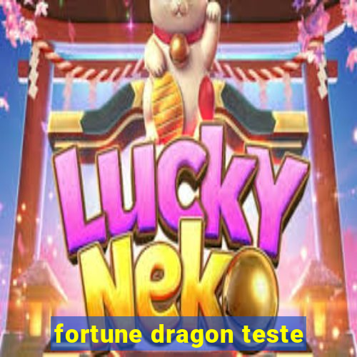 fortune dragon teste