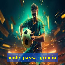 onde passa gremio x operario