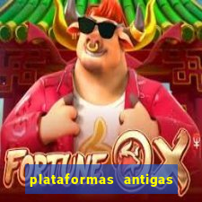 plataformas antigas de jogos