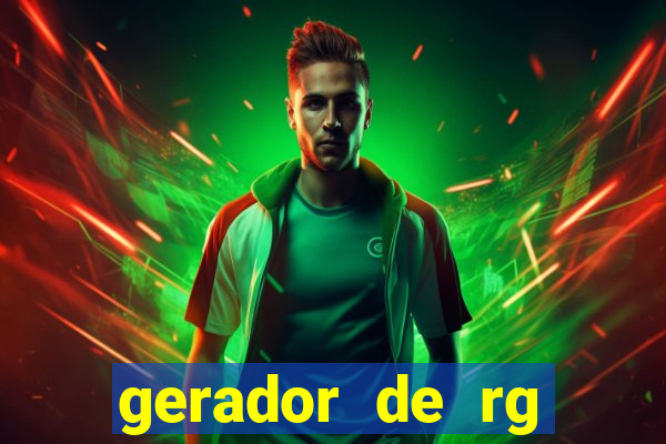 gerador de rg frente e verso