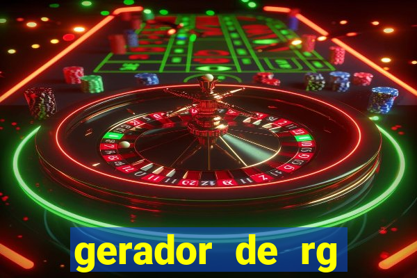 gerador de rg frente e verso