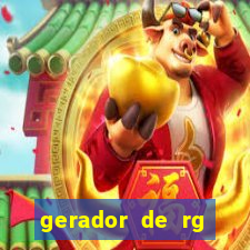 gerador de rg frente e verso