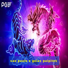 sao paulo x goias palpites