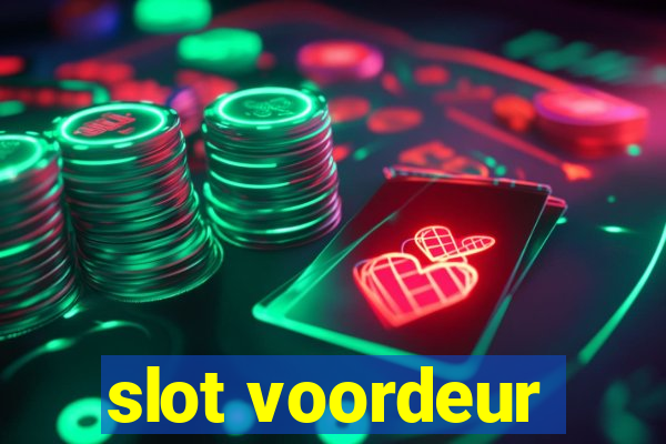 slot voordeur