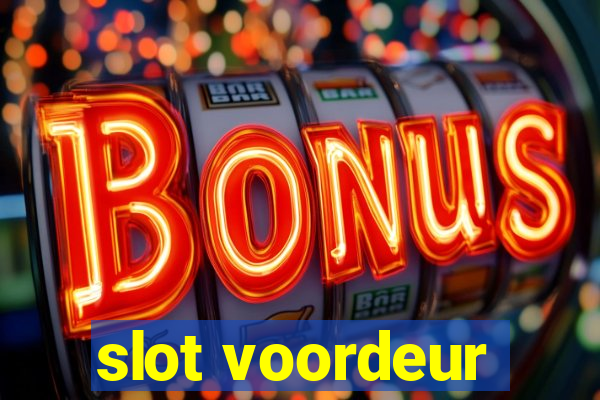 slot voordeur