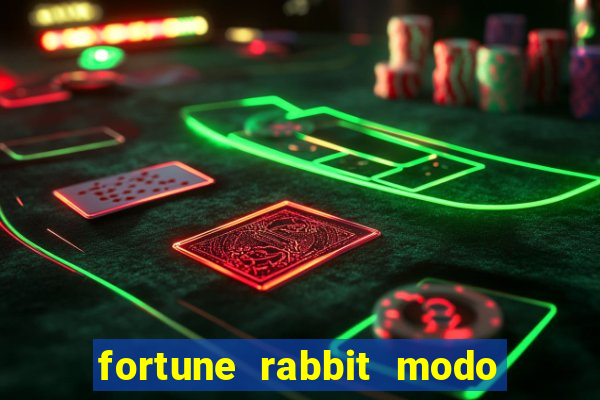 fortune rabbit modo demo Informational