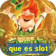 que es slot