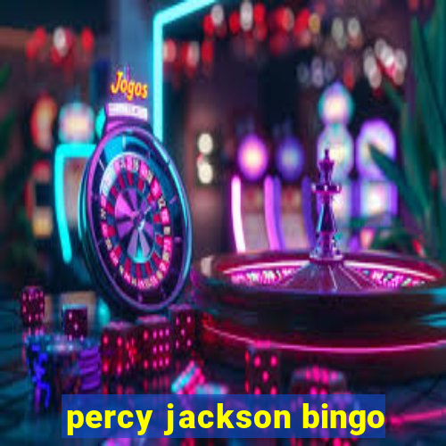 percy jackson bingo