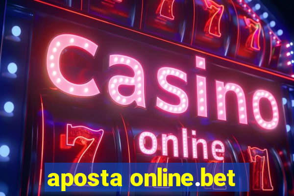 aposta online.bet