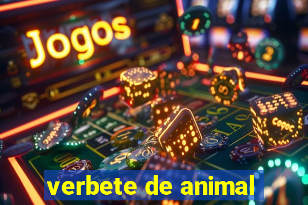 verbete de animal