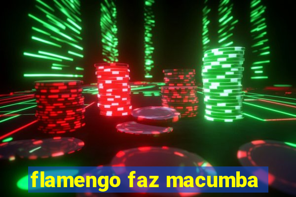 flamengo faz macumba