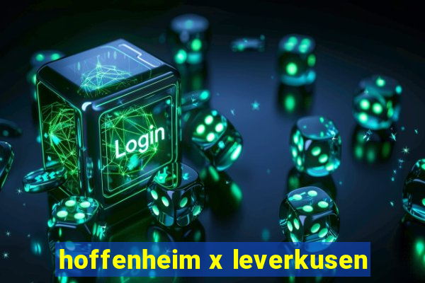 hoffenheim x leverkusen