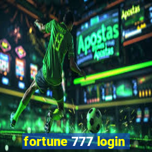 fortune 777 login