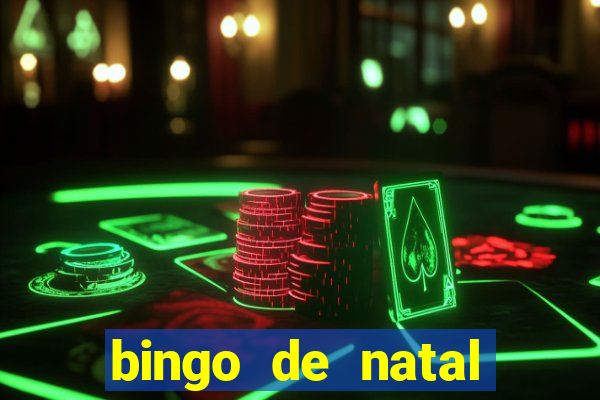 bingo de natal para imprimir gratis