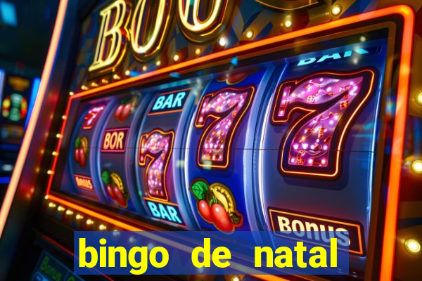 bingo de natal para imprimir gratis