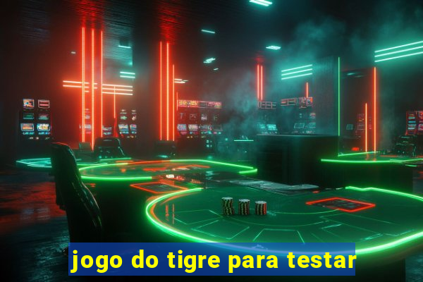 jogo do tigre para testar