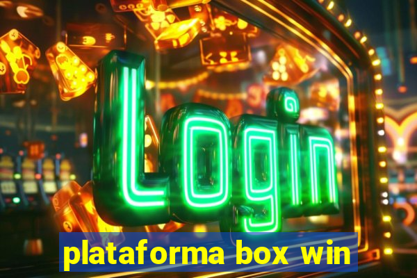 plataforma box win