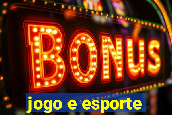 jogo e esporte