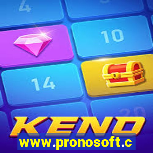 www.pronosoft.com