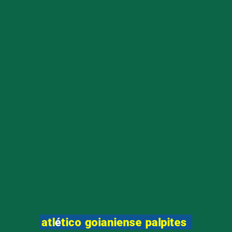 atlético goianiense palpites