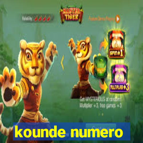 kounde numero