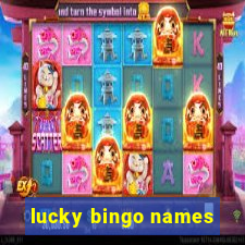 lucky bingo names