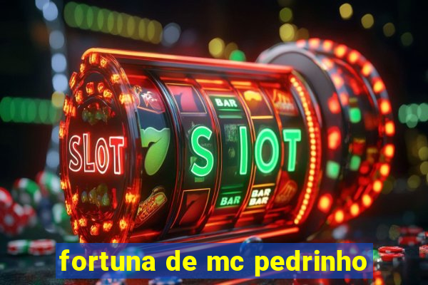 fortuna de mc pedrinho