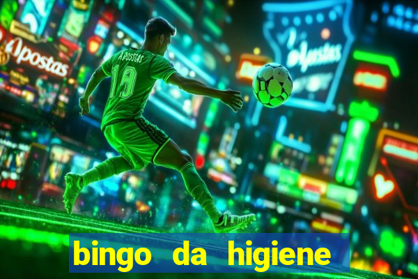 bingo da higiene para imprimir