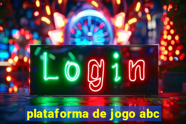 plataforma de jogo abc