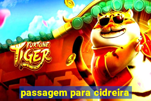 passagem para cidreira