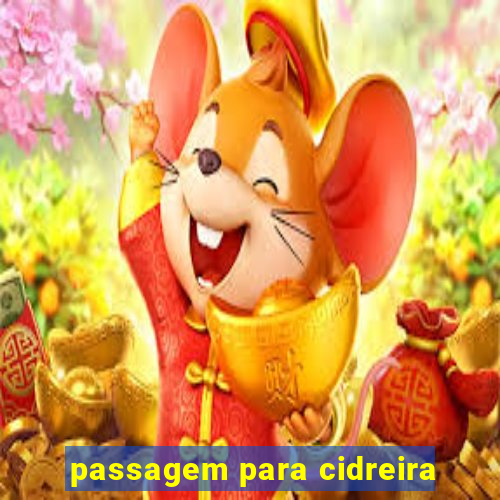 passagem para cidreira