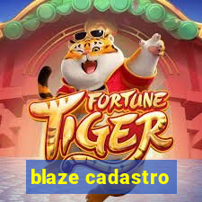 blaze cadastro