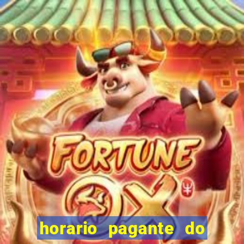 horario pagante do fortune ox