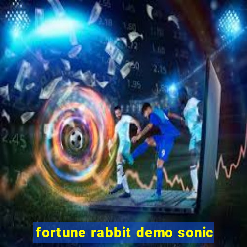 fortune rabbit demo sonic