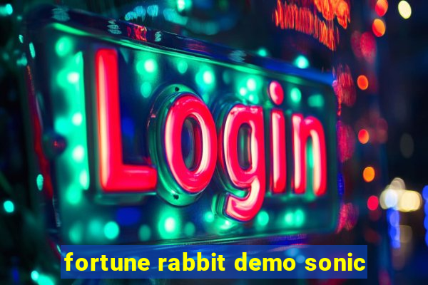 fortune rabbit demo sonic