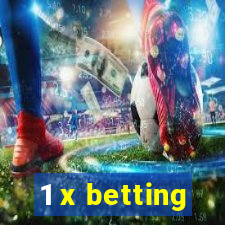 1 x betting