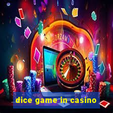 dice game in casino