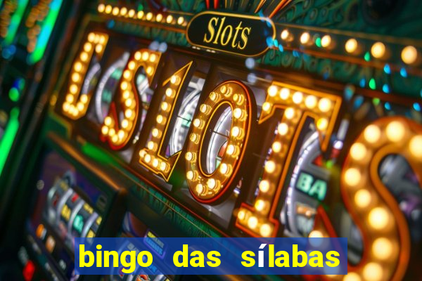 bingo das sílabas como jogar