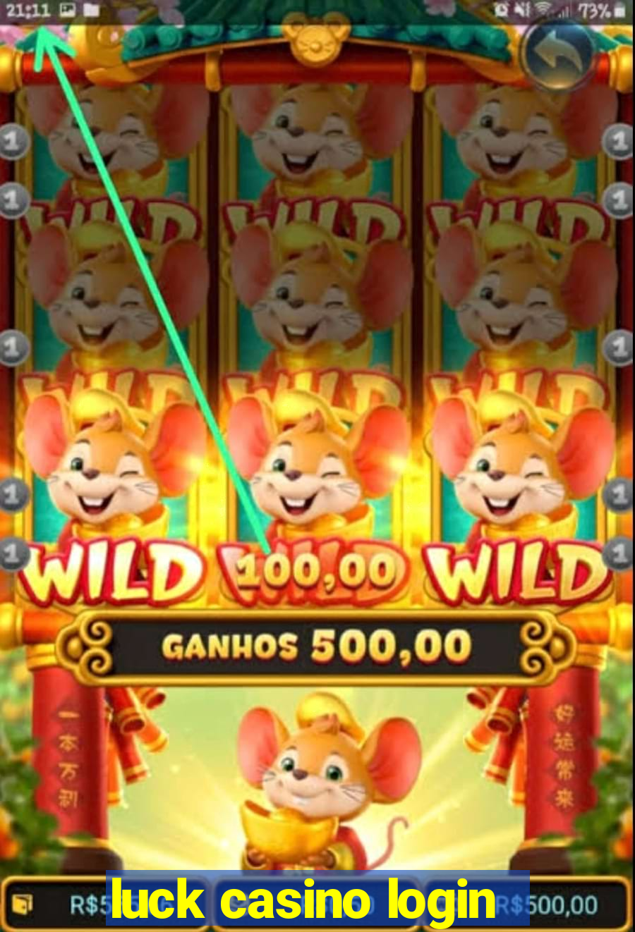 luck casino login