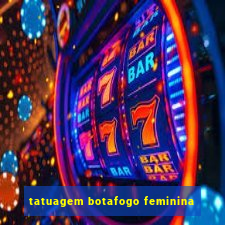 tatuagem botafogo feminina