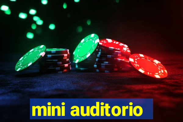 mini auditorio